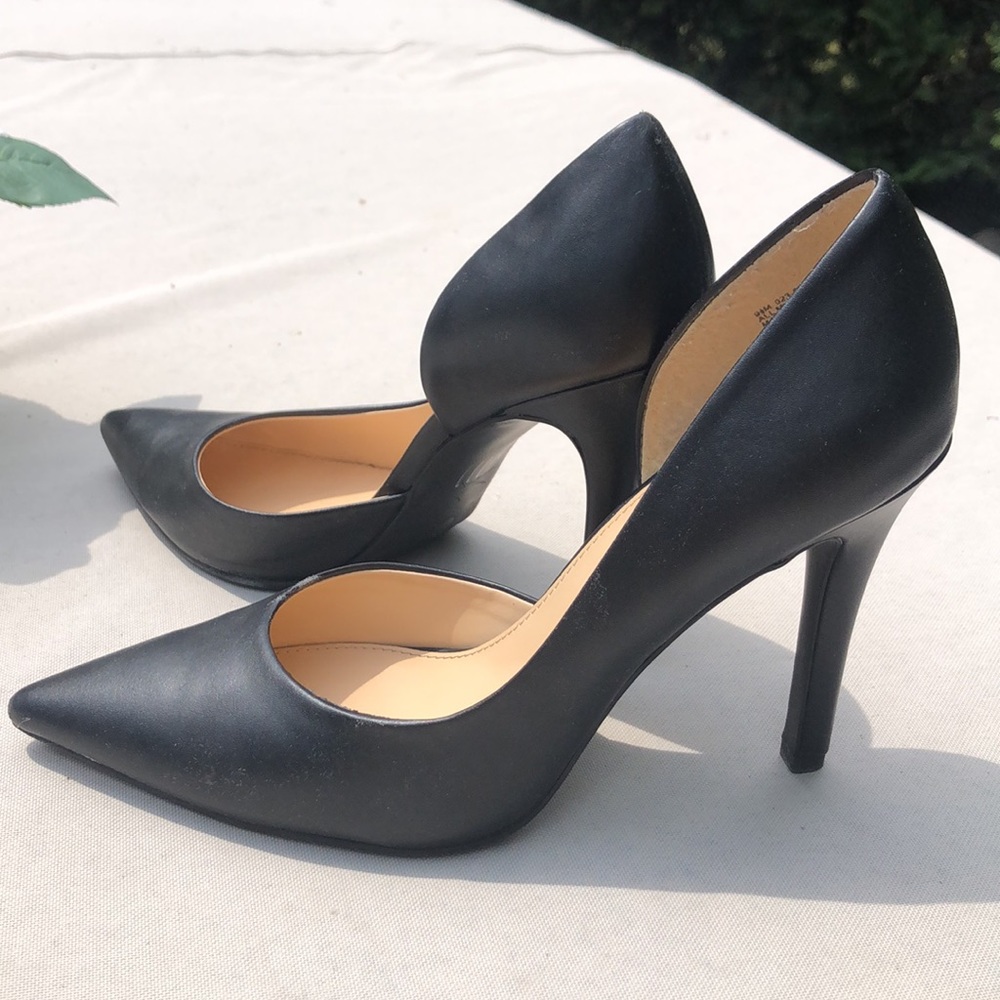 Black heels, A.N.A. 9.5 inch heel